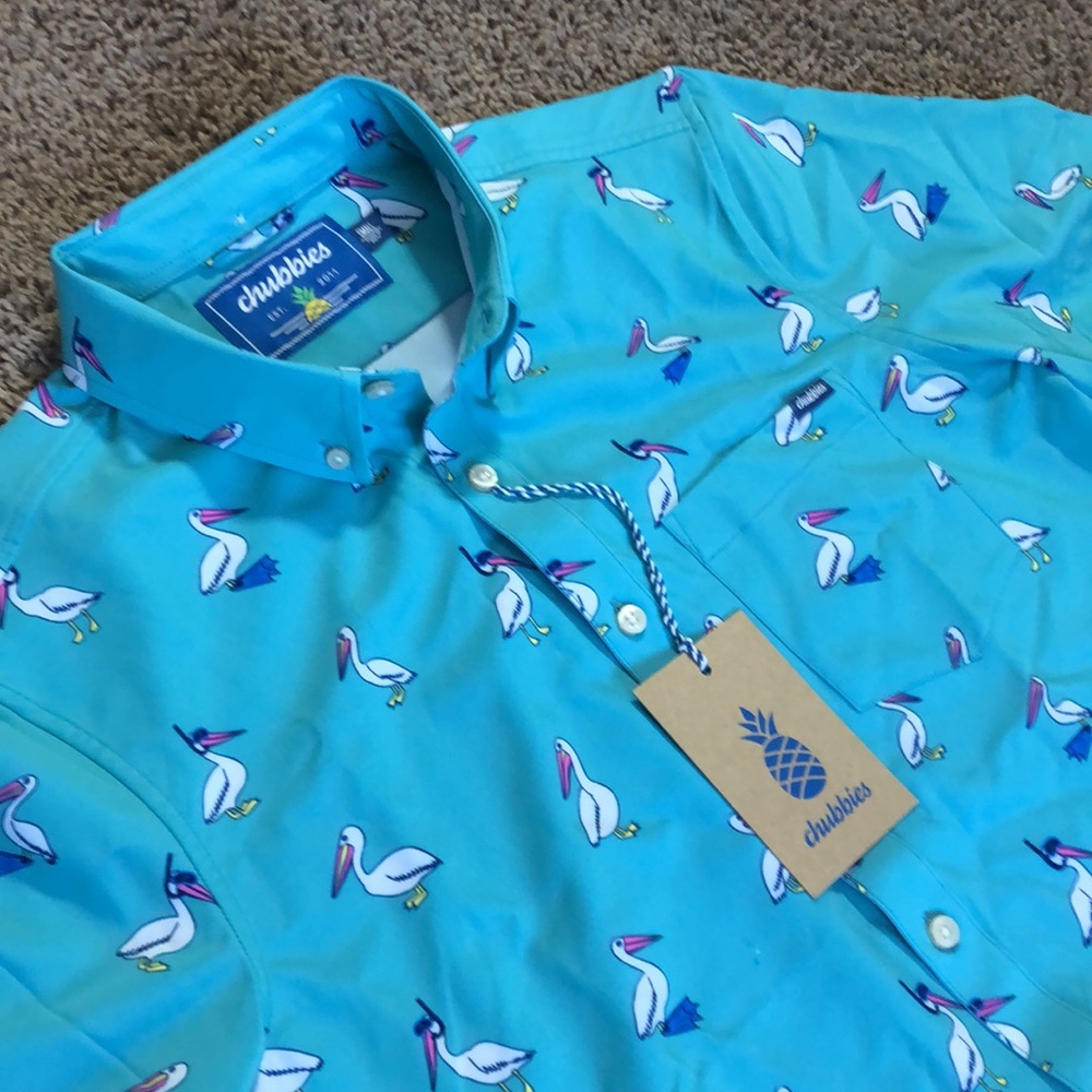 Chubbies Full Button Performance Stretch Top - image 3